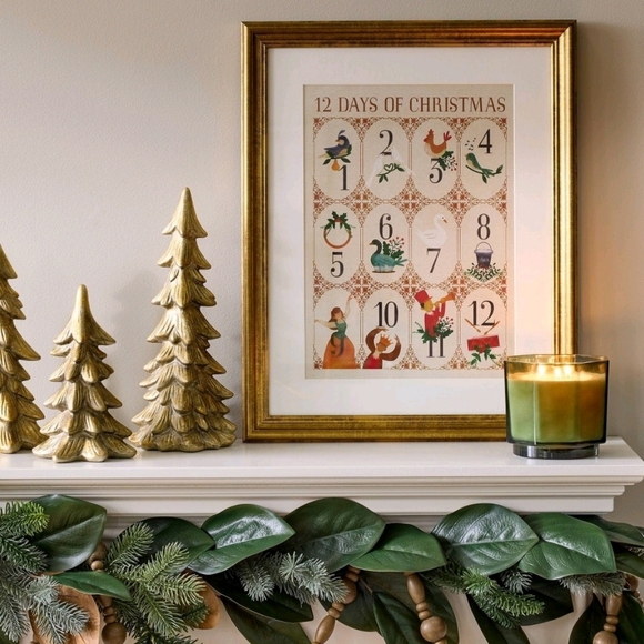 Last day! Studio Mcgee 12 days of Christmas Art Framed Threshold 16x20 2024 - Picture 3 of 7